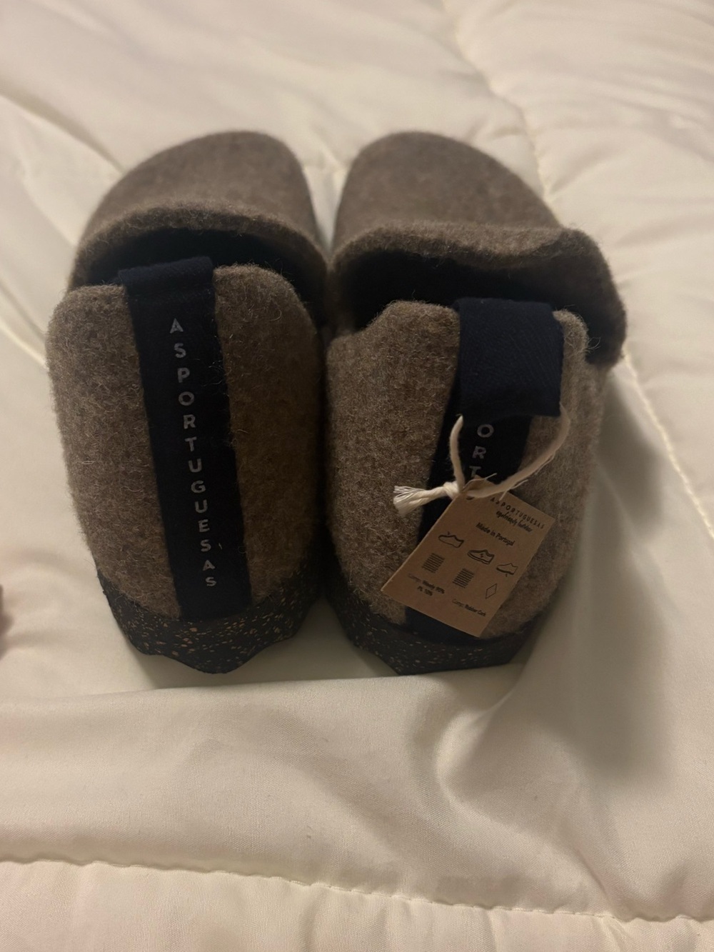 Asportuguesas By Fly London Taupe City Sneaker Size 38 EU 7-7.5 US - Picture 9 of 11